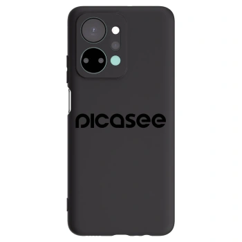 Picasee Μαύρη θήκη σιλικόνης για Honor X7a - Picasee - new logo - black