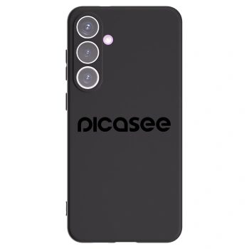 Picasee Μαύρη θήκη σιλικόνης για Samsung Galaxy S24+ S926B 5G - Picasee - new logo - black