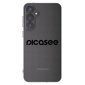 Picasee διαφανής θήκη σιλικόνης Samsung Galaxy S23 FE S711B - Picasee - new logo - black