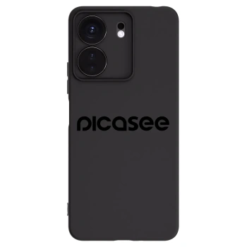 Picasee Μαύρη θήκη σιλικόνης για Xiaomi Redmi 13C 4G - Picasee - new logo - black