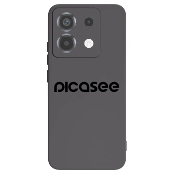 Picasee Μαύρη θήκη σιλικόνης για Xiaomi Poco X6 - Picasee - new logo - black