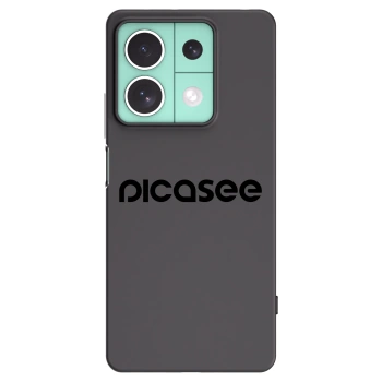Picasee Μαύρη θήκη σιλικόνης για Xiaomi Redmi Note 13 5G - Picasee - new logo - black