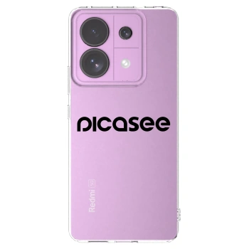 Picasee διαφανής θήκη σιλικόνης Xiaomi Redmi Note 13 Pro 5G - Picasee - new logo - black