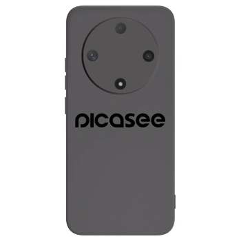 Picasee Μαύρη θήκη σιλικόνης για Honor Magic6 Lite 5G - Picasee - new logo - black