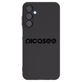 Picasee Μαύρη θήκη σιλικόνης για Samsung Galaxy A25 A256B 5G - Picasee - new logo - black