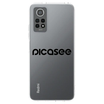 Picasee διαφανής θήκη σιλικόνης Xiaomi Redmi Note 12 Pro 4G - Picasee - new logo - black
