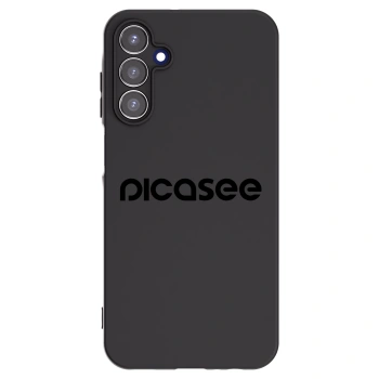 Picasee Μαύρη θήκη σιλικόνης για Samsung Galaxy A15 A156B 5G - Picasee - new logo - black