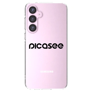 Picasee διαφανής θήκη σιλικόνης Samsung Galaxy A55 5G A556B - Picasee - new logo - black