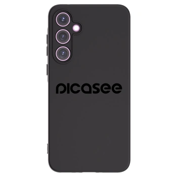 Picasee Μαύρη θήκη σιλικόνης για Samsung Galaxy A35 5G A356B - Picasee - new logo - black