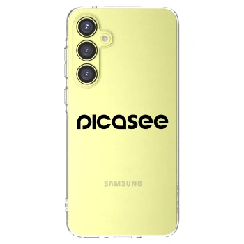 Picasee διαφανής θήκη σιλικόνης Samsung Galaxy A35 5G A356B - Picasee - new logo - black