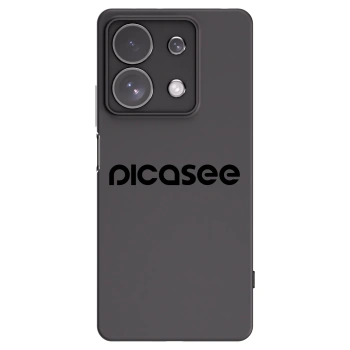 Picasee Μαύρη θήκη σιλικόνης για Xiaomi Redmi Note 13 Pro 4G - Picasee - new logo - black