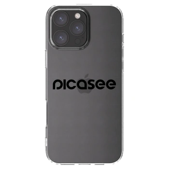 Picasee διαφανής θήκη σιλικόνης Apple iPhone 16 Pro Max - Picasee - new logo - black