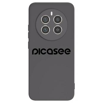 Picasee Μαύρη θήκη σιλικόνης για Realme 12 Pro 5G - Picasee - new logo - black
