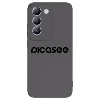 Picasee Μαύρη θήκη σιλικόνης για Vivo V40 SE 5G - Picasee - new logo - black