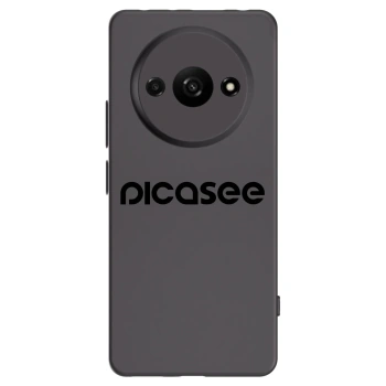 Picasee Μαύρη θήκη σιλικόνης για Xiaomi Redmi A3 - Picasee - new logo - black