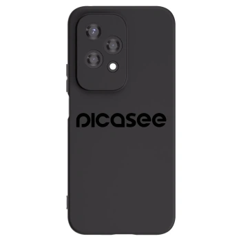 Picasee Μαύρη θήκη σιλικόνης για Honor 200 Lite - Picasee - new logo - black