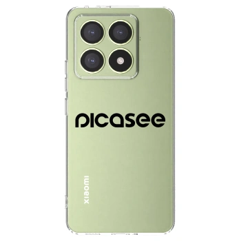 Picasee διαφανής θήκη σιλικόνης Xiaomi 14T - Picasee - new logo - black