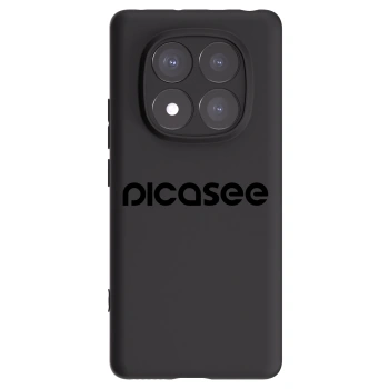 Picasee Μαύρη θήκη σιλικόνης για Xiaomi Redmi Note 14 Pro+ 5G - Picasee - new logo - black