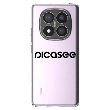 Picasee διαφανής θήκη σιλικόνης Xiaomi Redmi Note 14 Pro+ 5G - Picasee - new logo - black