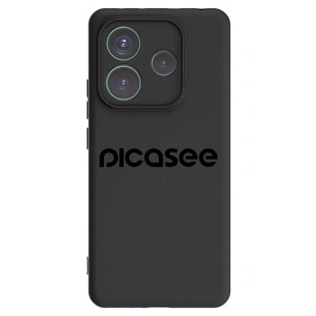 Picasee Μαύρη θήκη σιλικόνης για Xiaomi Redmi Note 14 5G - Picasee - new logo - black