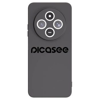 Picasee Μαύρη θήκη σιλικόνης για Xiaomi Redmi 14C - Picasee - new logo - black
