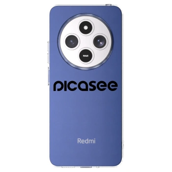 Picasee διαφανής θήκη σιλικόνης Xiaomi Redmi 14C - Picasee - new logo - black