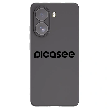 Picasee Μαύρη θήκη σιλικόνης για Xiaomi Poco X7 - Picasee - new logo - black
