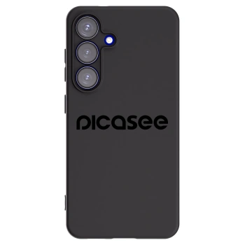 Picasee Μαύρη θήκη σιλικόνης για Samsung Galaxy S25 5G - Picasee - new logo - black