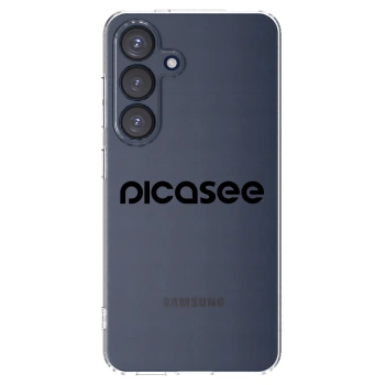 Picasee διαφανής θήκη σιλικόνης Samsung Galaxy S25 5G - Picasee - new logo - black