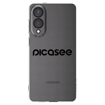 Picasee διαφανής θήκη σιλικόνης Samsung Galaxy S25 Edge 5G - Picasee - new logo - black