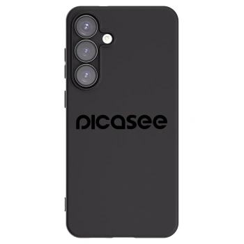 Picasee Μαύρη θήκη σιλικόνης για Samsung Galaxy S25+ 5G - Picasee - new logo - black