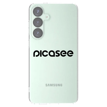Picasee διαφανής θήκη σιλικόνης Samsung Galaxy S25+ 5G - Picasee - new logo - black