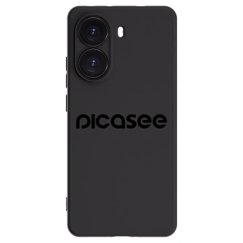 Picasee Μαύρη θήκη σιλικόνης για Xiaomi Poco X7 Pro 5G - Picasee - new logo - black