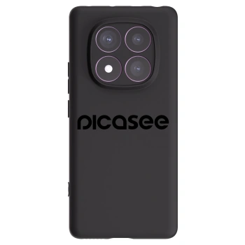 Picasee Μαύρη θήκη σιλικόνης για Xiaomi Redmi Note 14 Pro 4G - Picasee - new logo - black