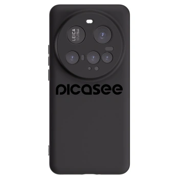 Picasee Μαύρη θήκη σιλικόνης για Xiaomi 15 Ultra - Picasee - new logo - black