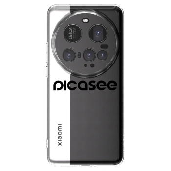 Picasee διαφανής θήκη σιλικόνης Xiaomi 15 Ultra - Picasee - new logo - black