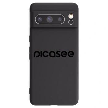 Picasee Μαύρη θήκη σιλικόνης για Google Pixel 8 Pro - Picasee - new logo - black
