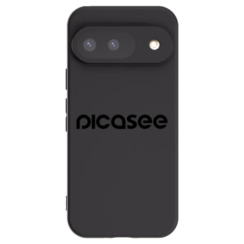 Picasee Μαύρη θήκη σιλικόνης για Google Pixel 9 - Picasee - new logo - black