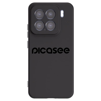 Picasee Μαύρη θήκη σιλικόνης για Xiaomi 15 - Picasee - new logo - black