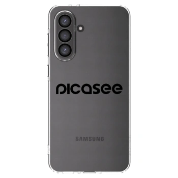 Picasee διαφανής θήκη σιλικόνης Samsung Galaxy A36 5G - Picasee - new logo - black