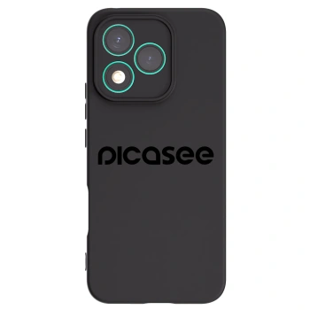 Picasee Μαύρη θήκη σιλικόνης για Honor 400 Lite 5G - Picasee - new logo - black