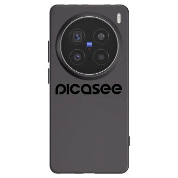 Picasee Μαύρη θήκη σιλικόνης για Vivo X200 Pro - Picasee - new logo - black