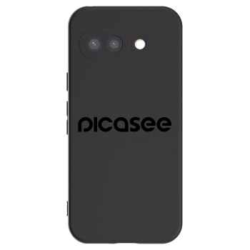 Picasee Μαύρη θήκη σιλικόνης για Google Pixel 9a - Picasee - new logo - black