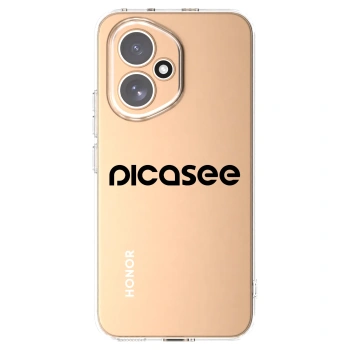 Picasee διαφανής θήκη σιλικόνης Honor 400 5G - Picasee - new logo - black
