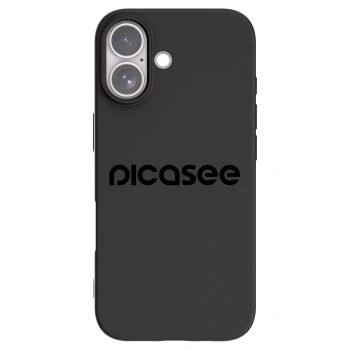 Picasee Μαύρη θήκη σιλικόνης για Apple iPhone 17 - Picasee - new logo - black