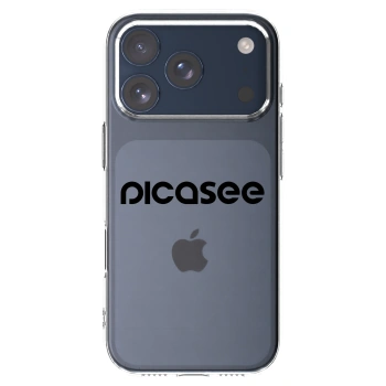 Picasee διαφανής θήκη σιλικόνης Apple iPhone 17 Pro - Picasee - new logo - black