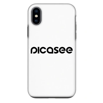 Θήκη για Apple iPhone X/XS - Picasee - new logo - black