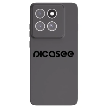 Picasee Μαύρη θήκη σιλικόνης για Motorola Edge 60 Pro - Picasee - new logo - black