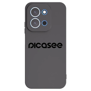 Picasee Μαύρη θήκη σιλικόνης για Xiaomi Redmi 15C 4G - Picasee - new logo - black