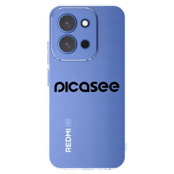 Picasee διαφανής θήκη σιλικόνης Xiaomi Redmi 15C 4G - Picasee - new logo - black